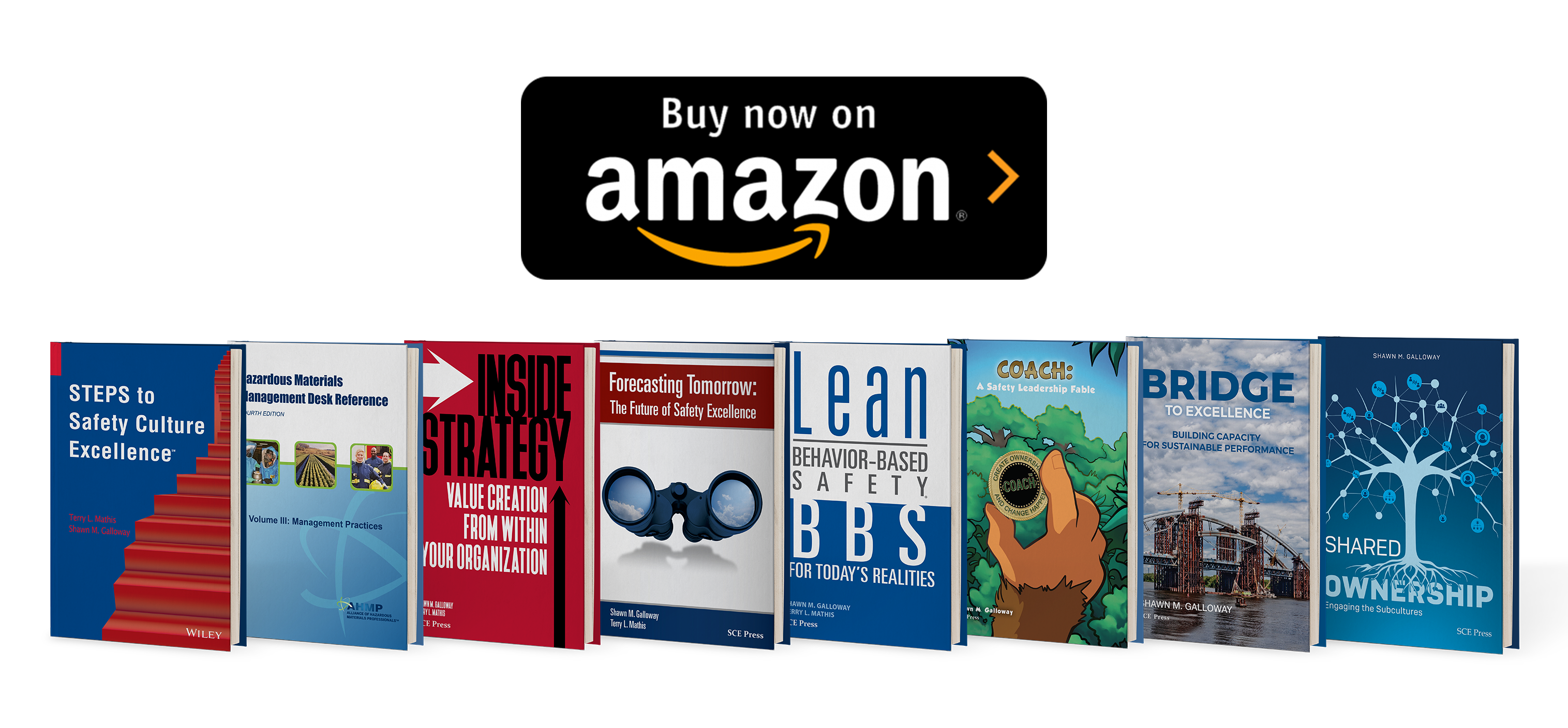 eight books and an amazon logo